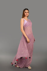 saree with stitched blouse 13