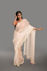 saree with stitched blouse 16