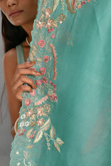 saree with stitched blouse 23