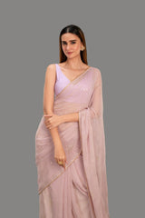 saree with stitched blouse 9